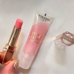 Lancome lip gloss & lip balm bundle